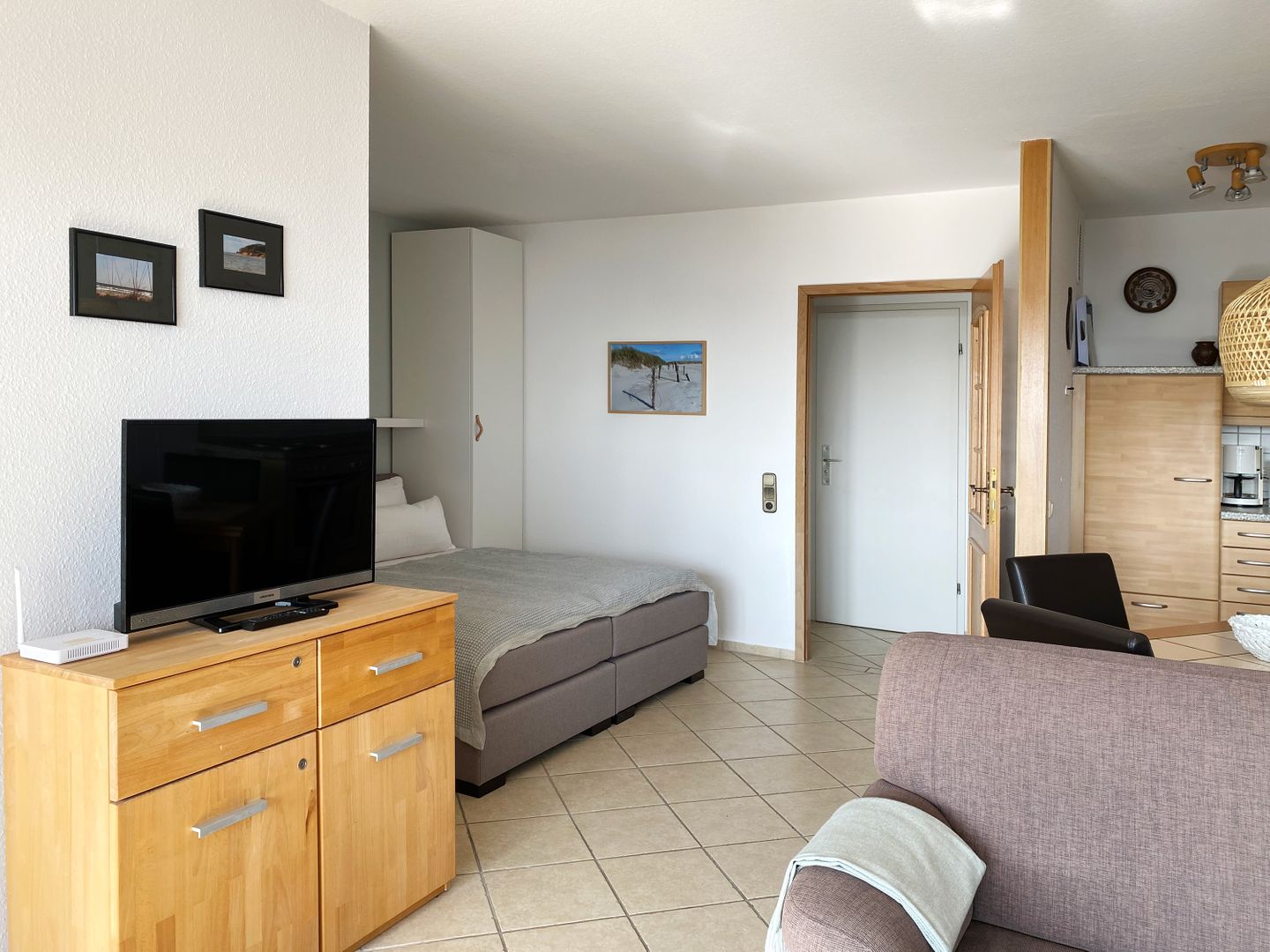 Kaiserhof Apartment 555, Typ E  - Wohnzimmer