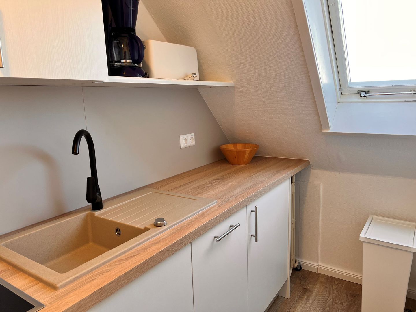 Haus Waasfrees Ferienwohnung Langeneß mit Balkon und Meerblick ideal für Familien mit Kindern Steenodde auf Amrum - 