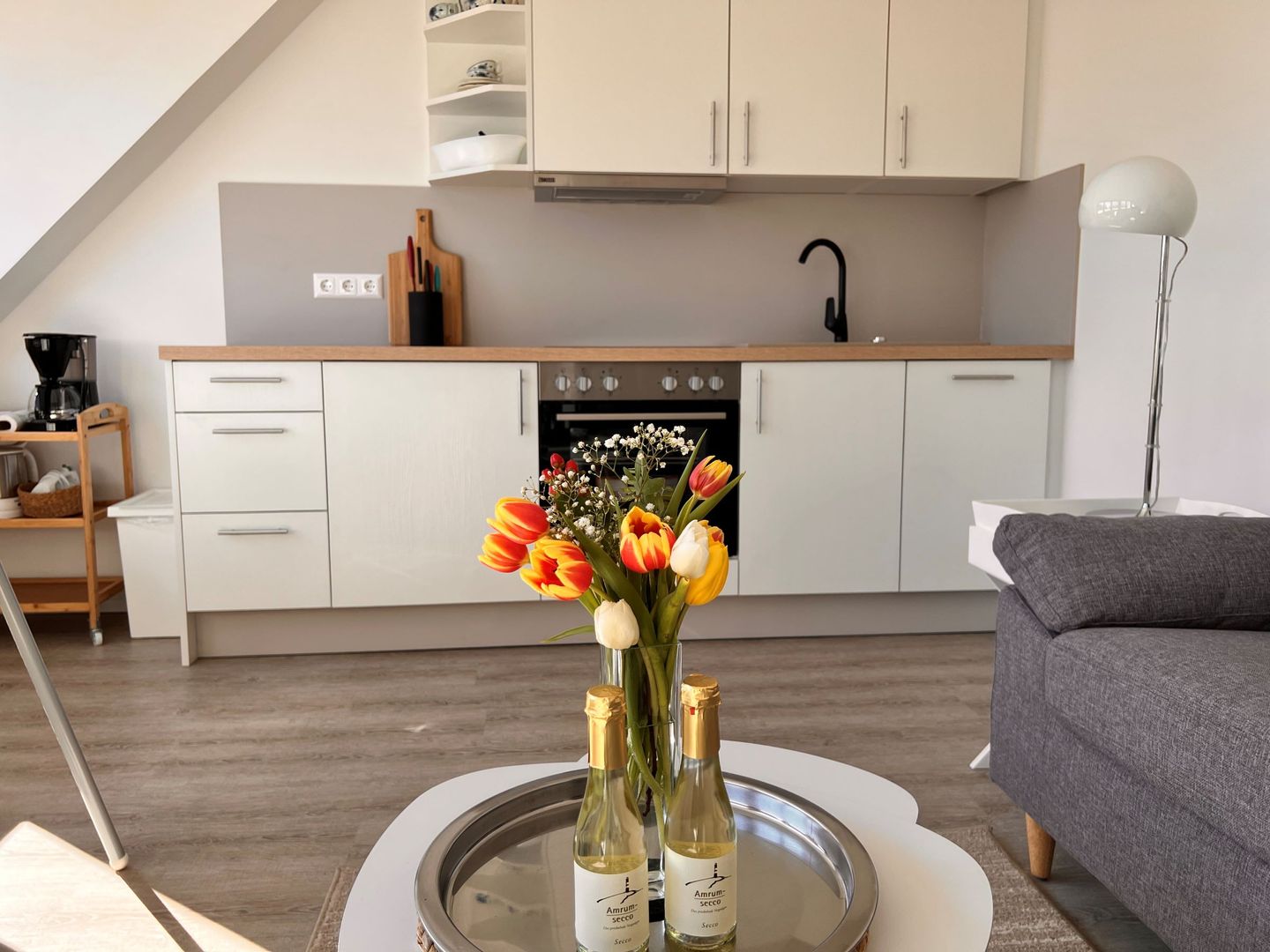 Haus Waasfrees Ferienwohnung Gröde direkte Wattlage Steenodde auf Amrum - 