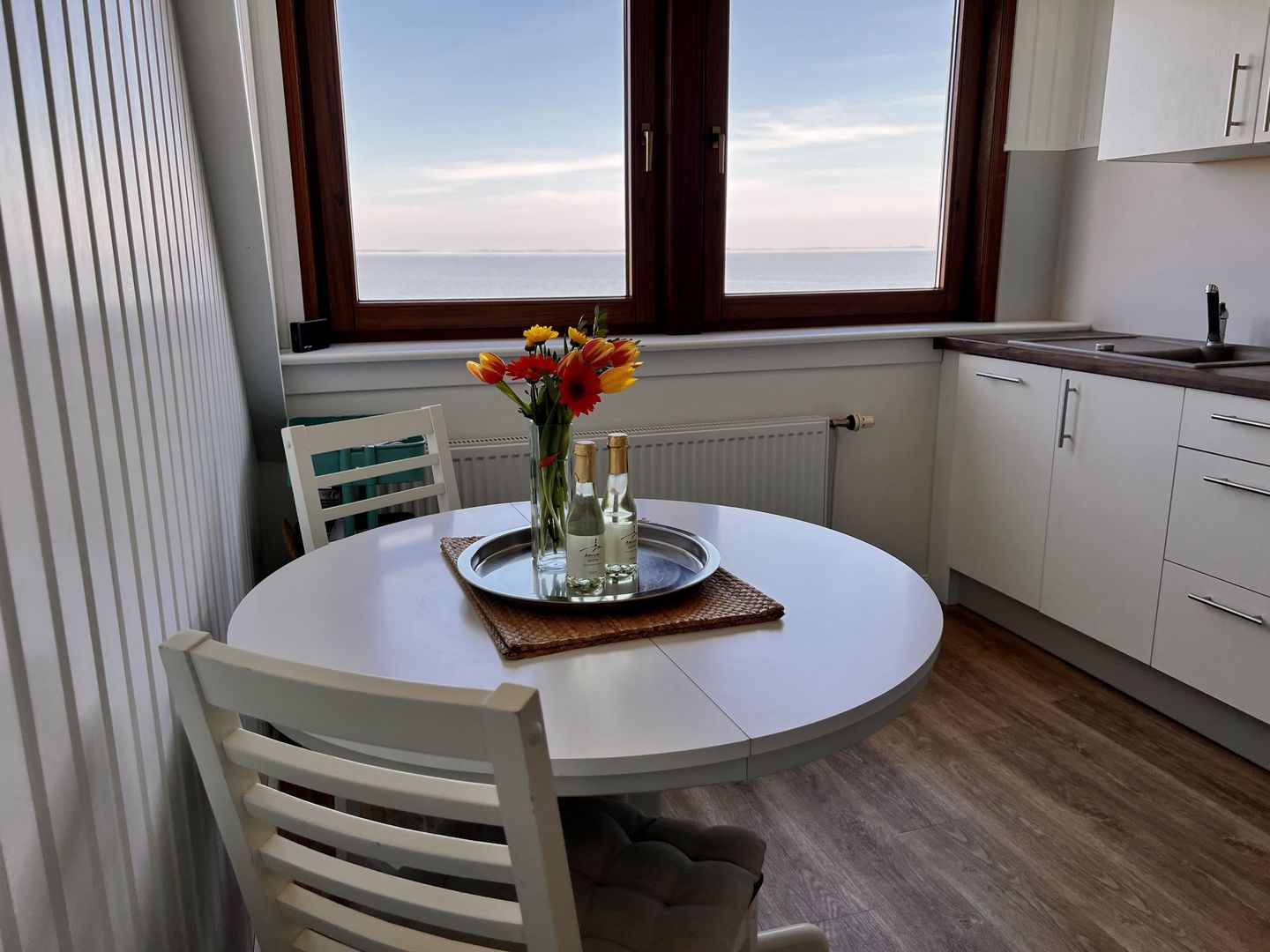 Haus Waasfrees Ferienwohnung Oland mit einmaliger Wattlage. Steenodde auf Amrum - 