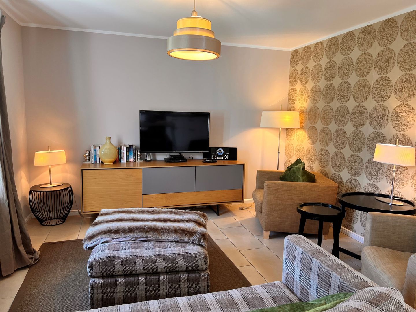 Haus Smäswai 10 Haushälfte Lee 4 Sterne Haus mit Terrasse und Strandkorb Nebel auf Amrum - 
