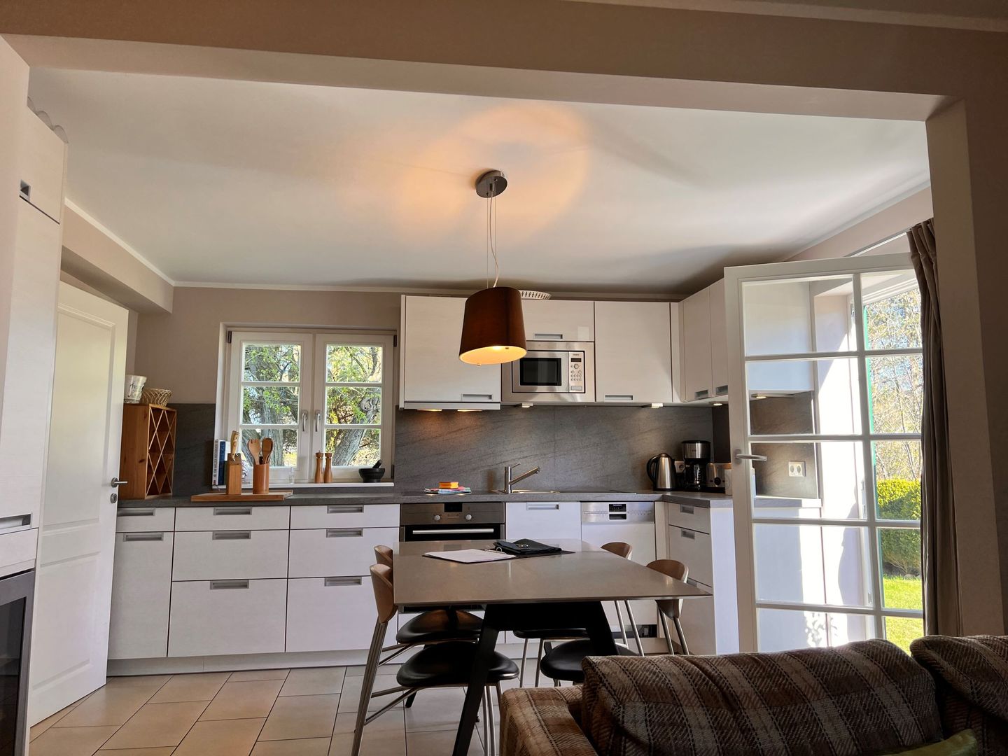 Haus Smäswai 10 Haushälfte Lee 4 Sterne Haus mit Terrasse und Strandkorb Nebel auf Amrum - 