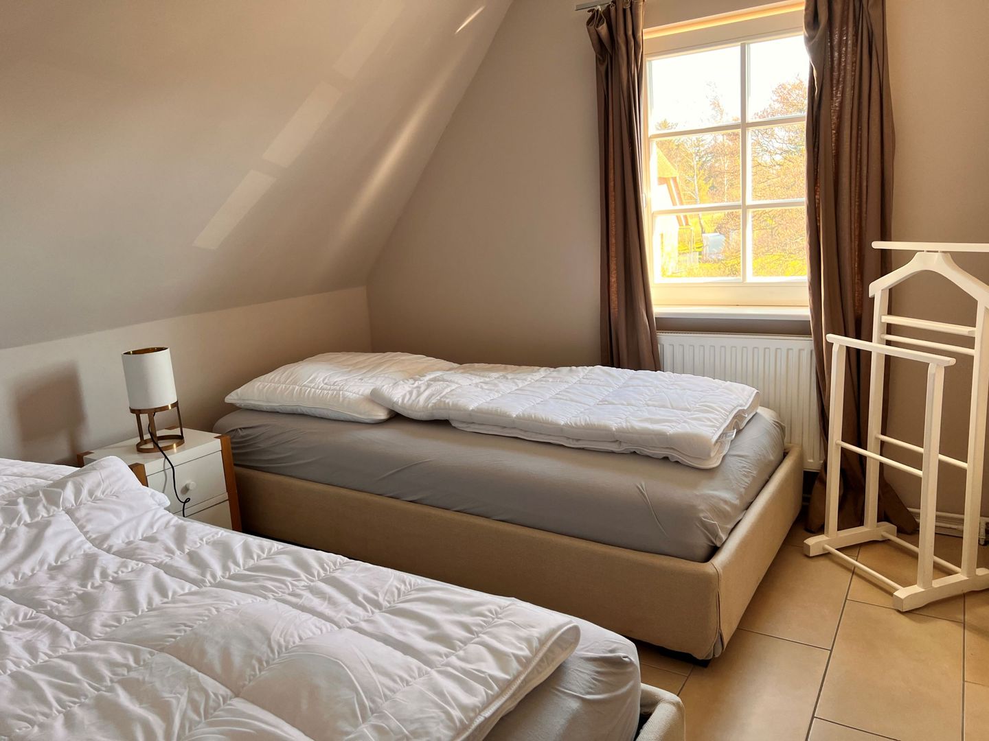 Haus Smäswai 10 Haushälfte Lee 4 Sterne Haus mit Terrasse und Strandkorb Nebel auf Amrum - 