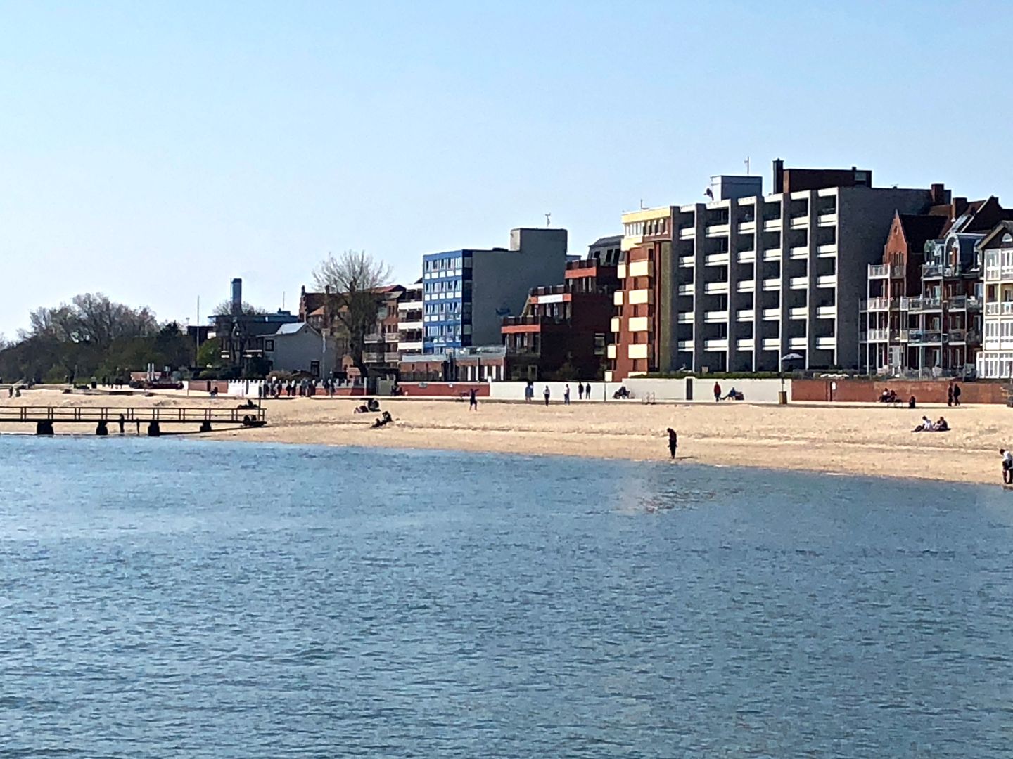 Seeblick Wyk auf Föhr - Strand