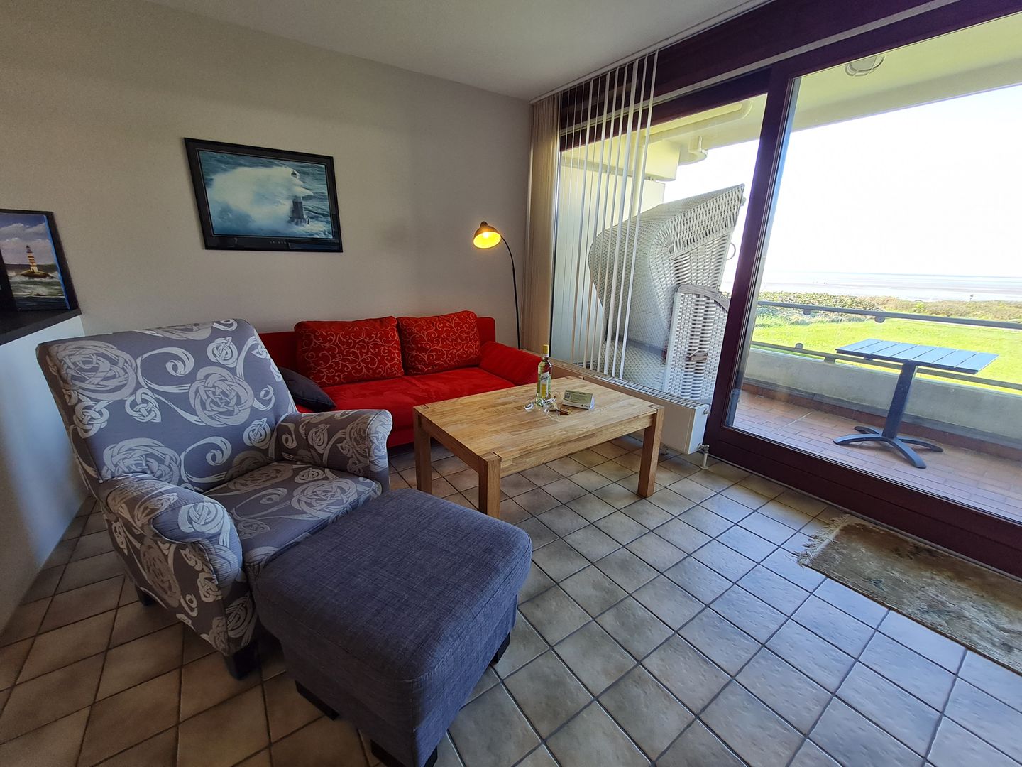 Bi de Wyk, Whg. C1 Wyk auf Föhr - Wohnzimmer