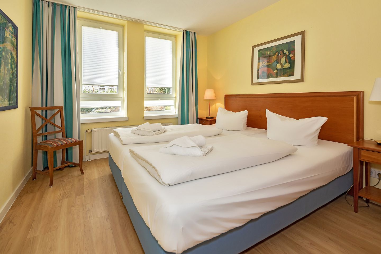 Strand-Park Strand-Park 101 Usedom - Schlafzimmer mit Doppelbett