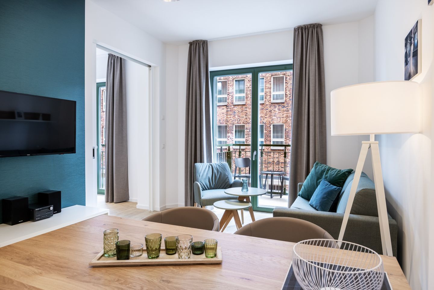 Krusespeicher Krusespeicher 2-38 Wismar - Wohn-/Essbereich mit Esstisch