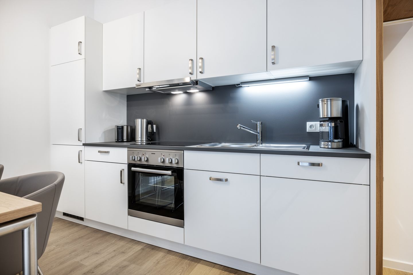 Krusespeicher Krusespeicher 2-38 Wismar - Küche mit Küchenzeile