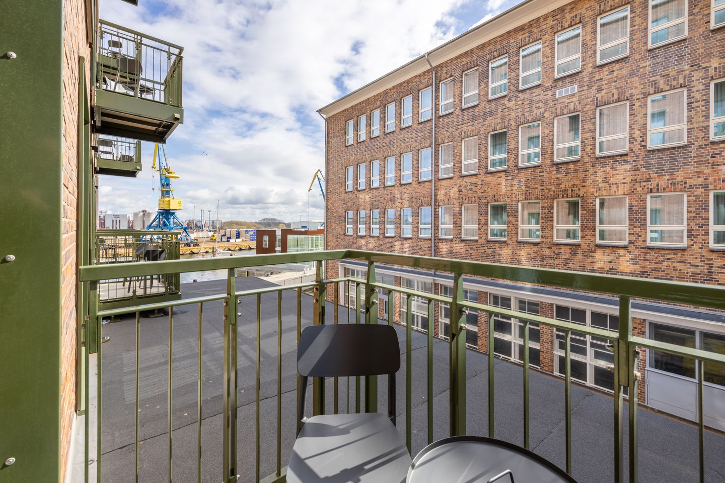 Krusespeicher Krusespeicher 2-38 Wismar - Balkon mit Ausblick