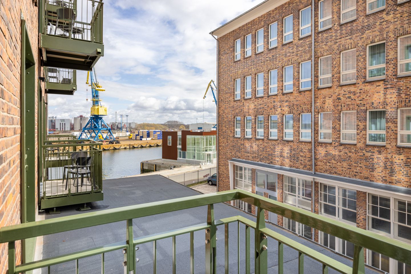 Krusespeicher Krusespeicher 2-38 Wismar - Balkon mit Ausblick