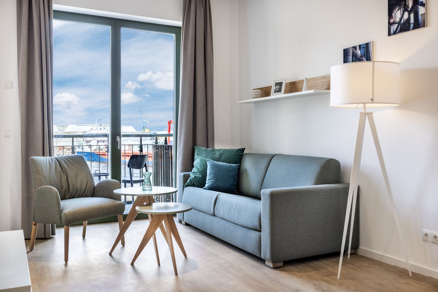 Krusespeicher Krusespeicher 2-41 Wismar - Wohn-/Essbereich mit Sitzgelegenheit