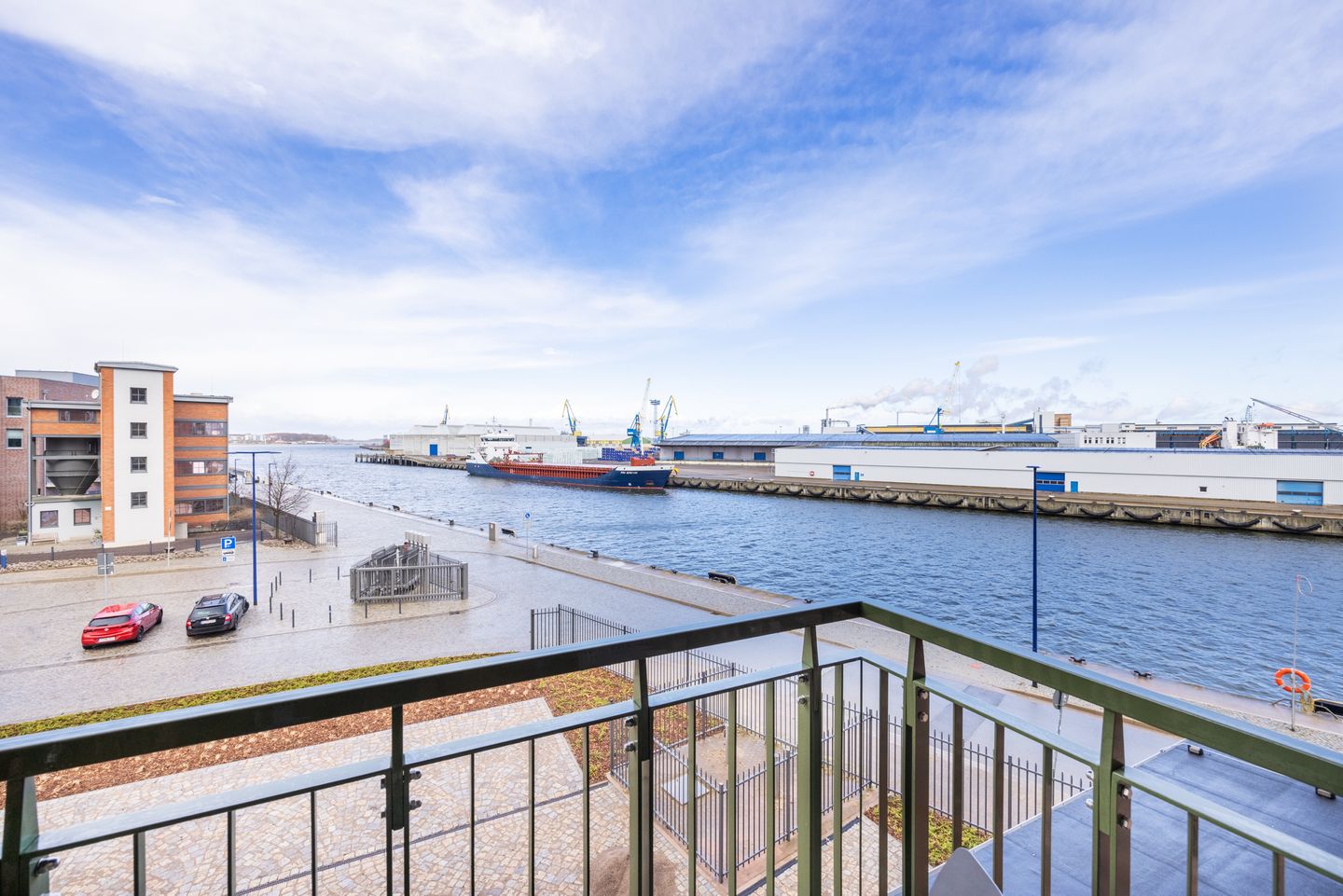 Krusespeicher Krusespeicher 2-42 Wismar - Balkon mit Ausblick