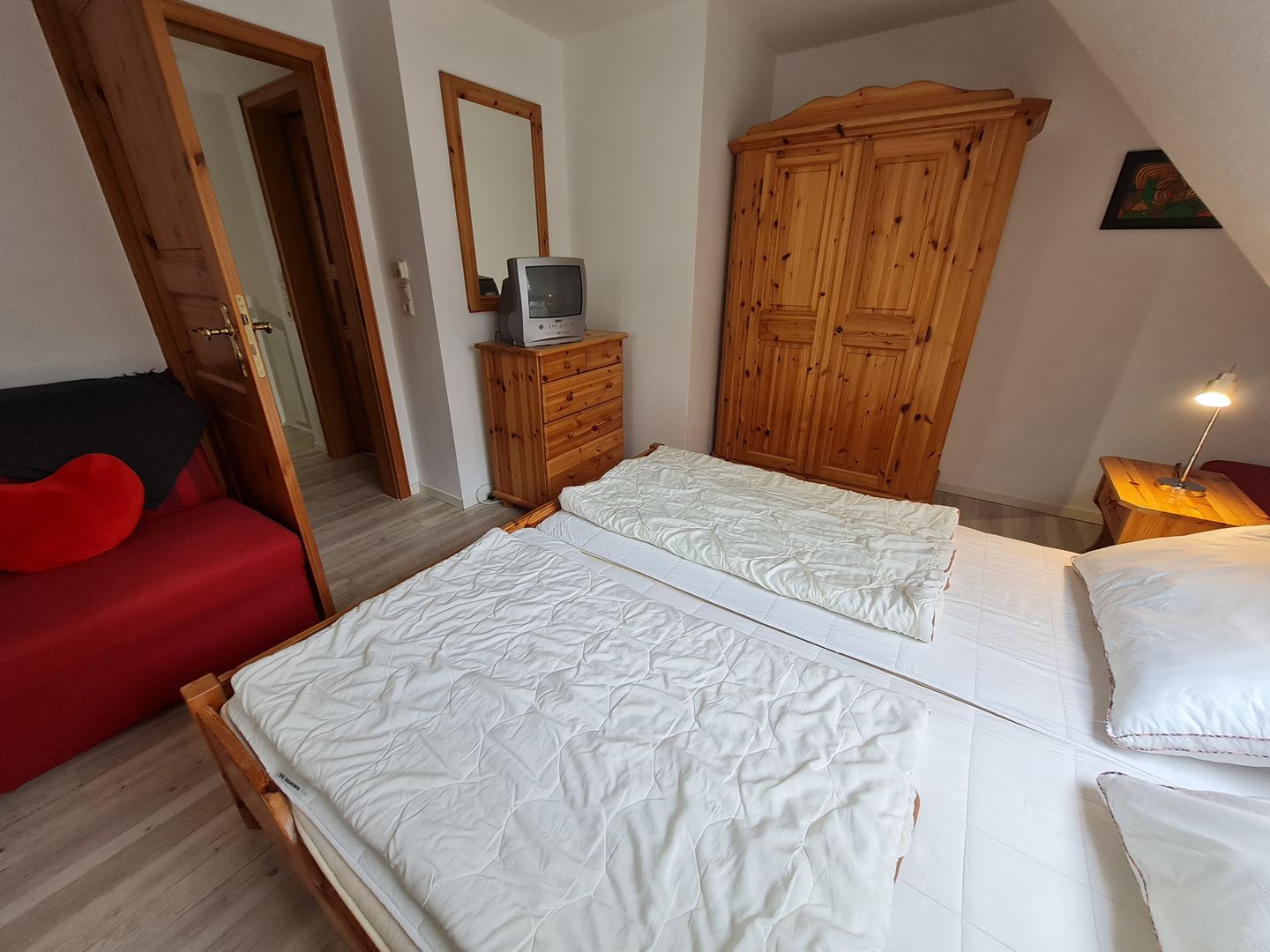 Am Kurpark Wyk auf Föhr - Schlafzimmer