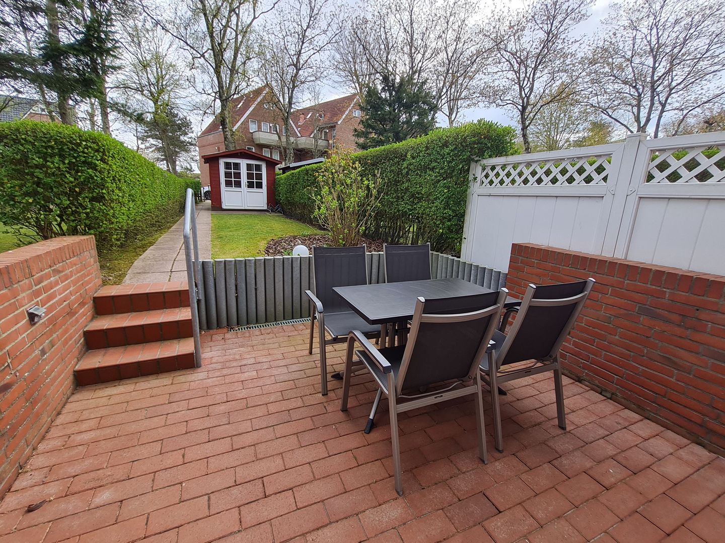  Strandkrabbe Wyk auf Föhr - Terrasse