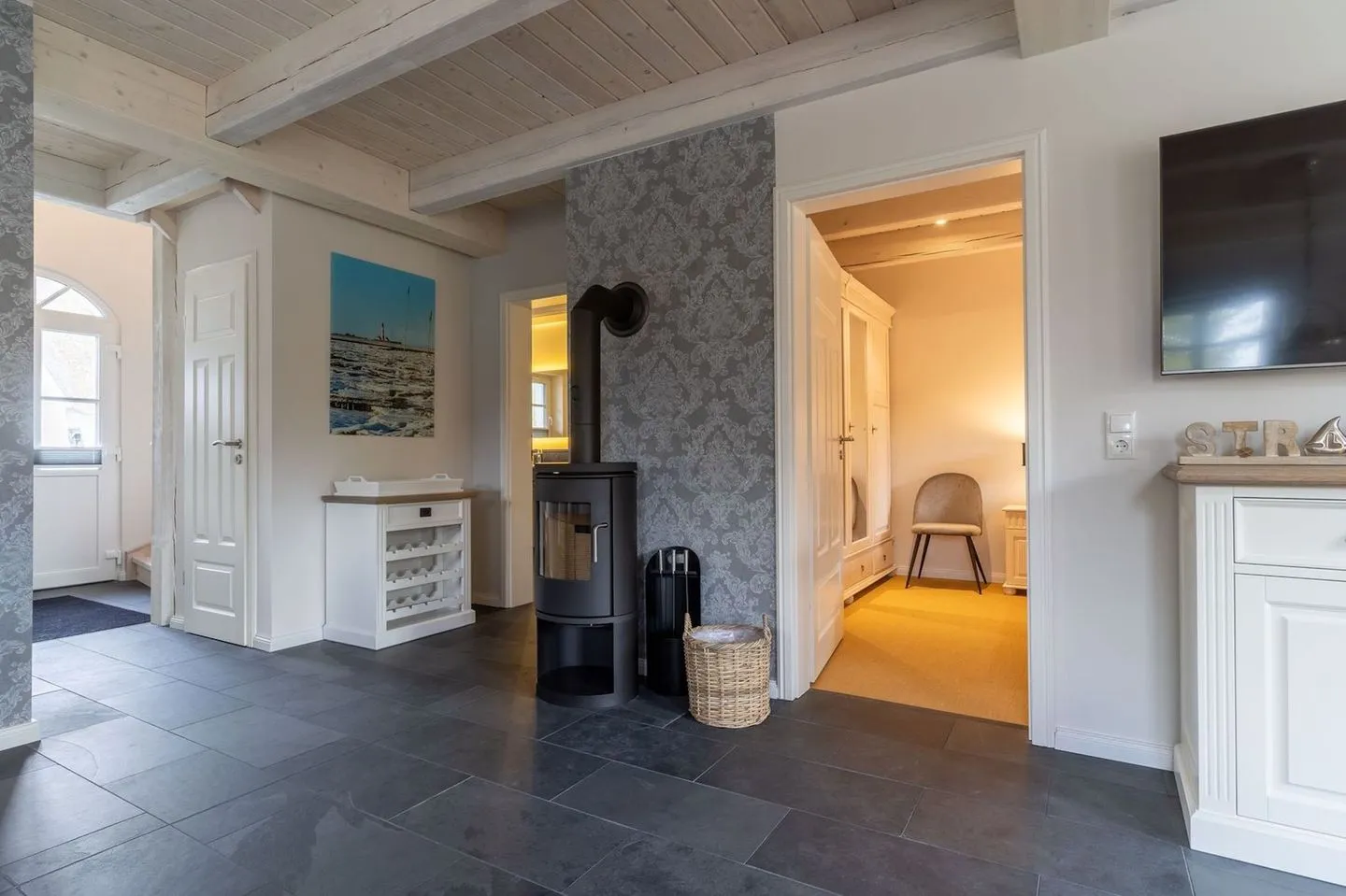 Reetdachhaus Steuerbord & Backbord Reetdachhaus Sandhus Steuerbord SPO Dorf - 