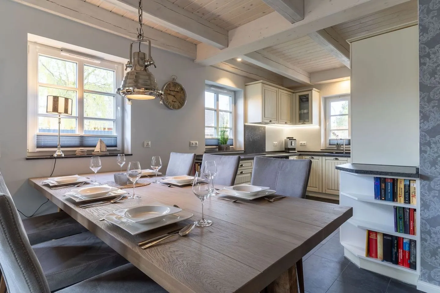 Reetdachhaus Steuerbord & Backbord Reetdachhaus Sandhus Steuerbord SPO Dorf - 