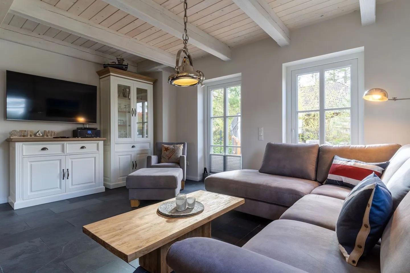 Reetdachhaus Steuerbord & Backbord Reetdachhaus Sandhus Steuerbord SPO Dorf - 