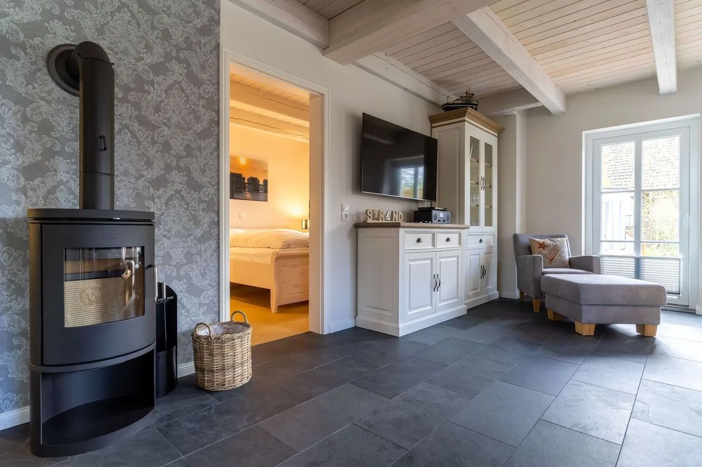 Reetdachhaus Steuerbord & Backbord Reetdachhaus Sandhus Steuerbord SPO Dorf - 