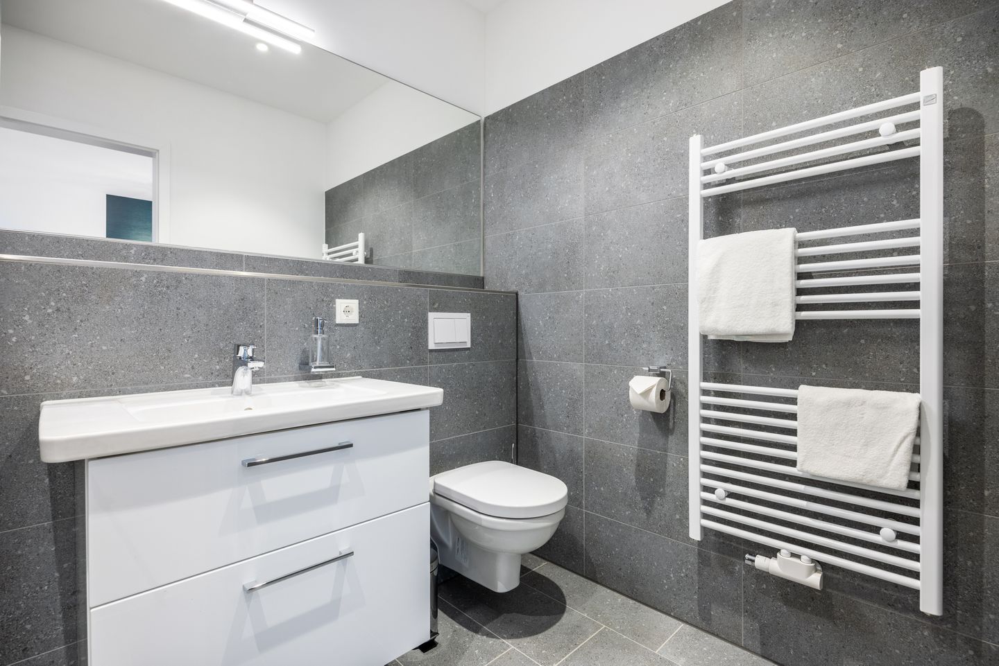 Krusespeicher Krusespeicher 3-51 Wismar - Badezimmer mit Dusche