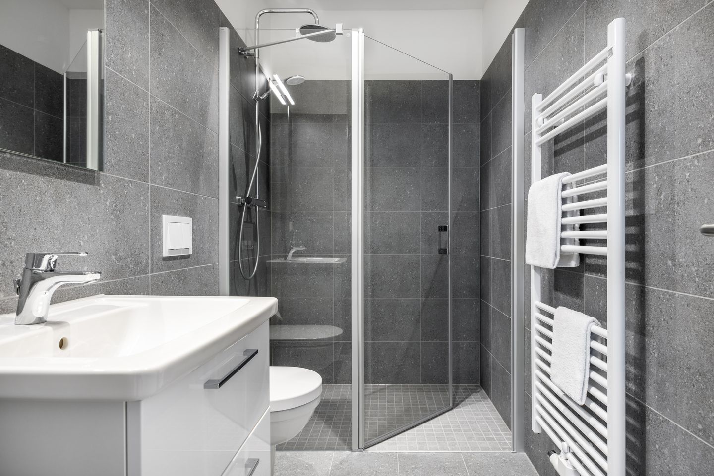 Krusespeicher Krusespeicher 6-72 Wismar - Badezimmer mit Dusche