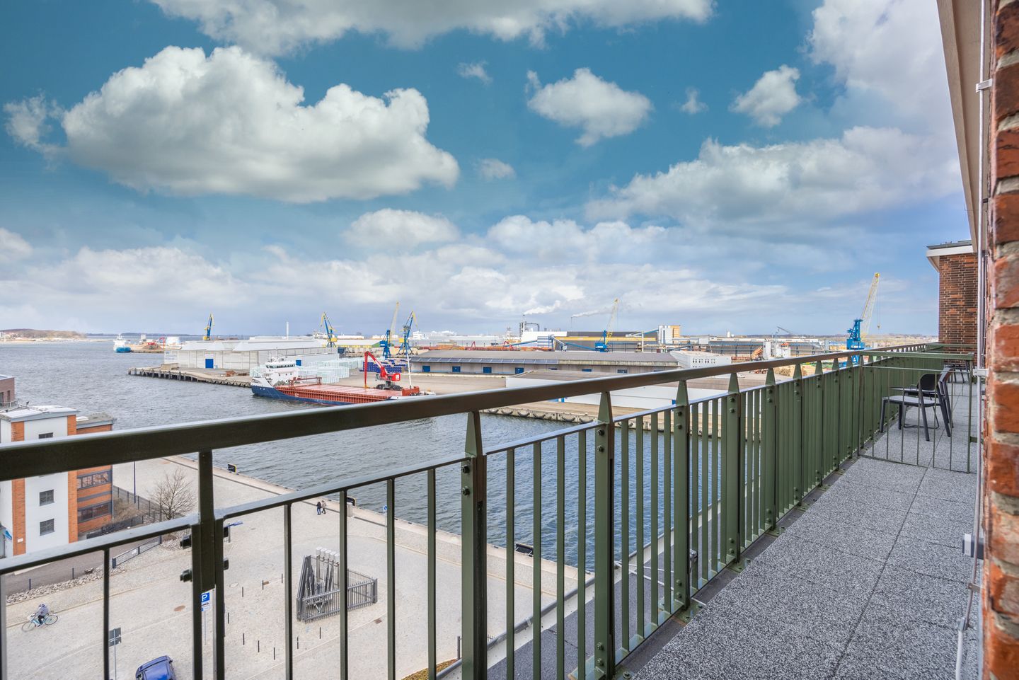 Krusespeicher Krusespeicher 6-74 Wismar - Dachterrasse mit Ausblick