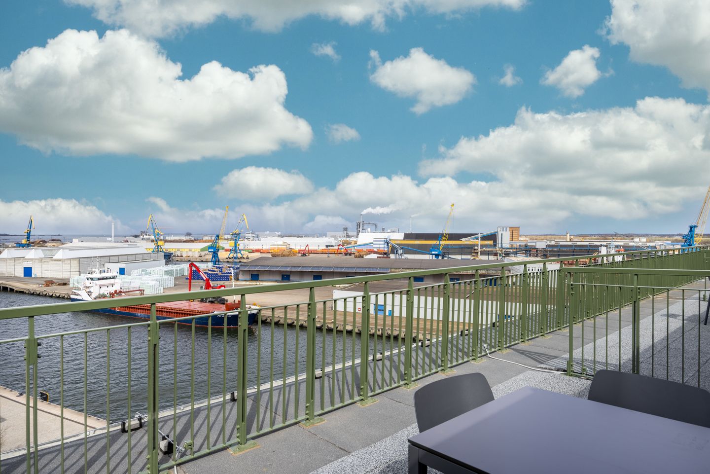 Krusespeicher Krusespeicher 6-74 Wismar - Dachterrasse mit Ausblick