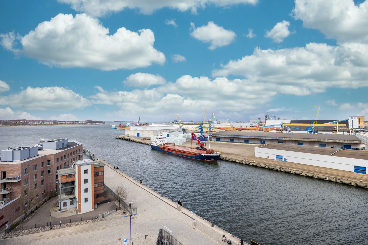 Krusespeicher Krusespeicher 6-74 Wismar - Dachterrasse mit Ausblick