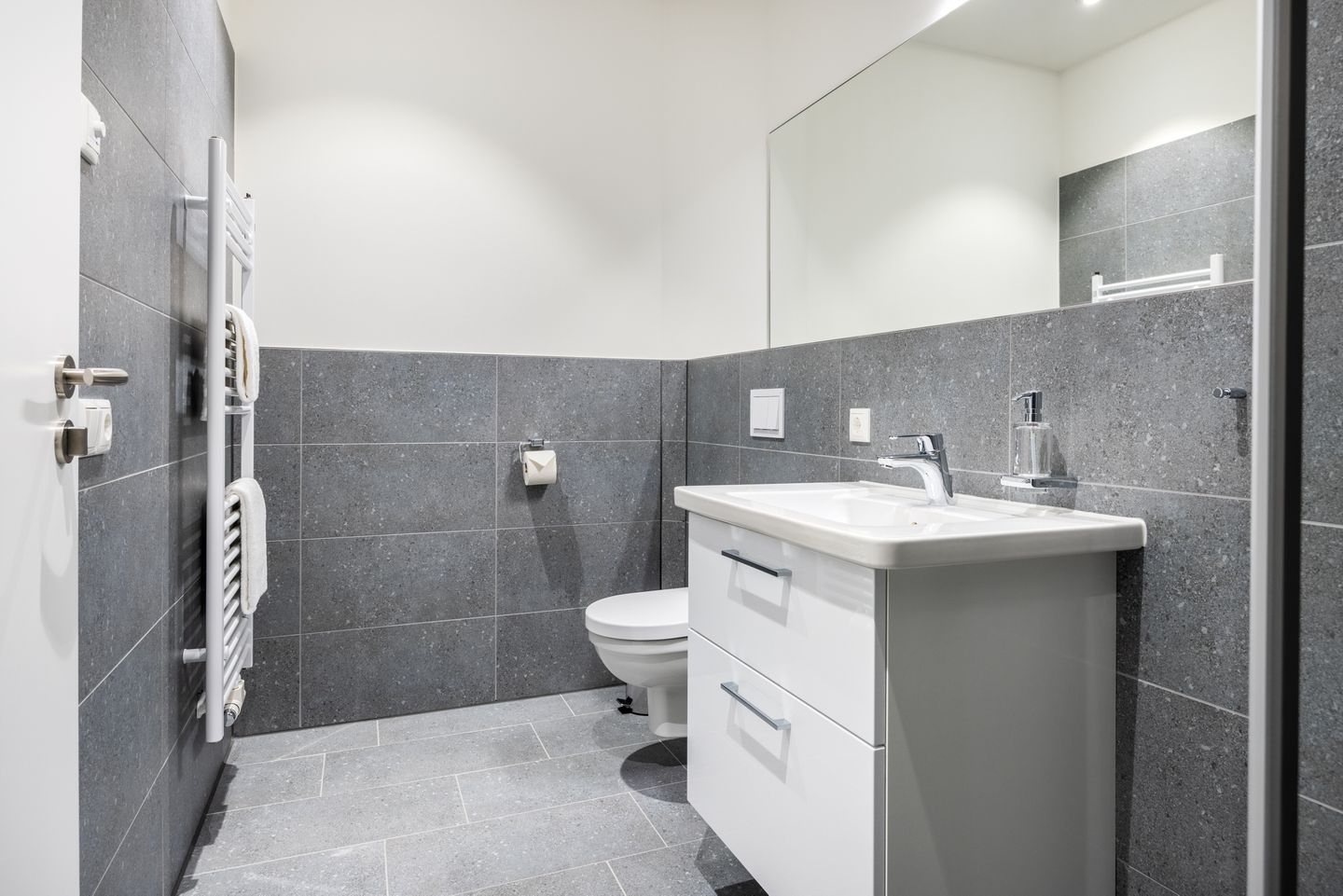 Krusespeicher Krusespeicher 4-56 Wismar - Badezimmer mit Dusche