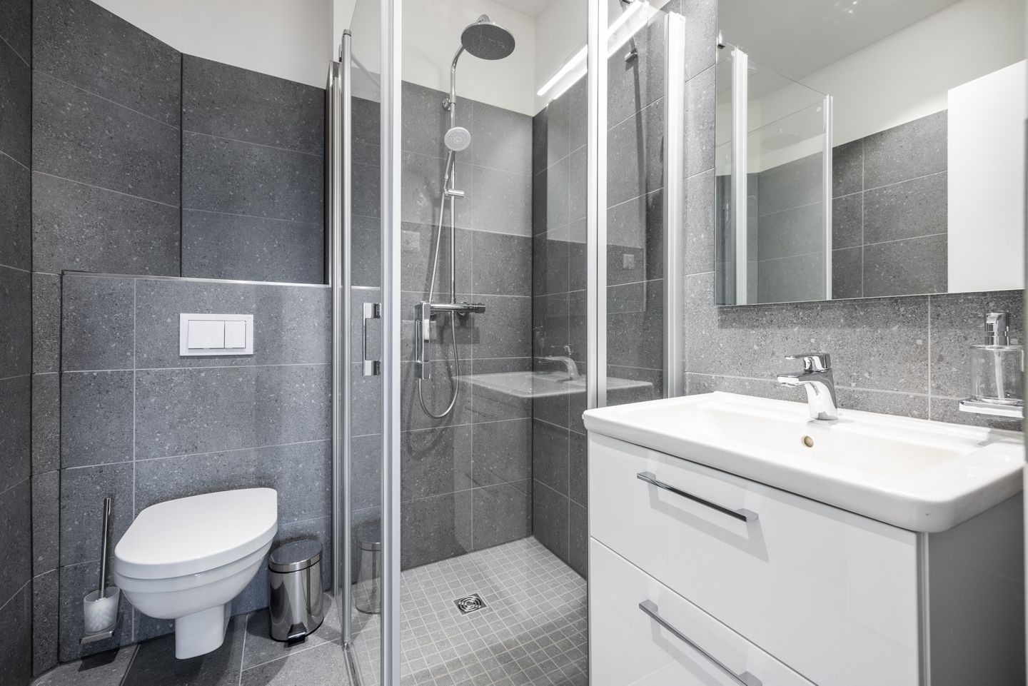 Krusespeicher Krusespeicher 4-52 Wismar - Badezimmer mit Dusche