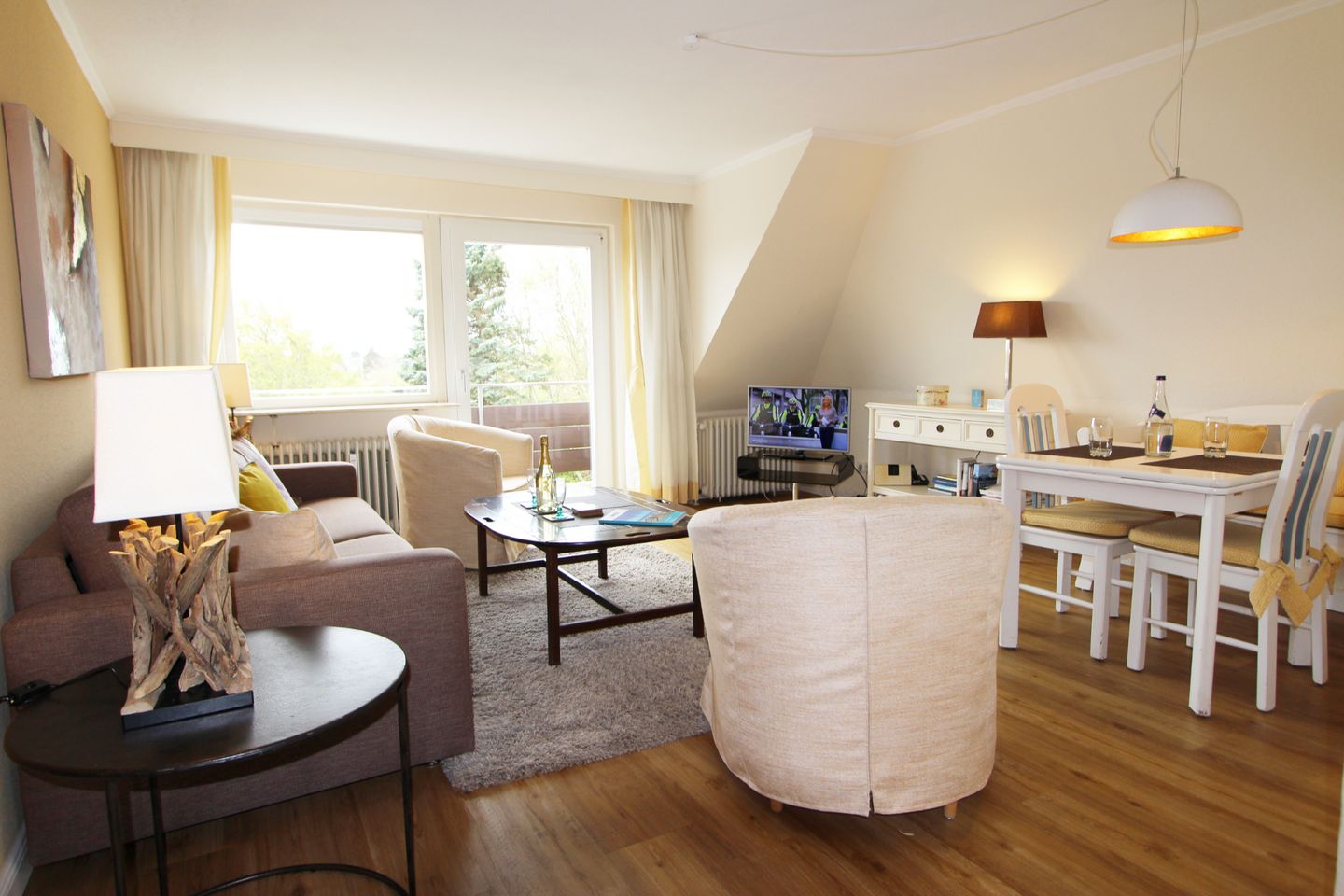  Denghoog- Osetal 10, App. 5 Wenningstedt - Wohnzimmer