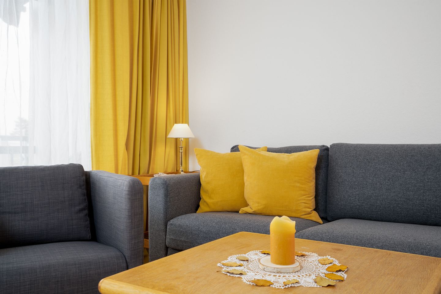 HOF/114 - Berliner Hof - Seeblick Scharbeutz - Wohnzimmer