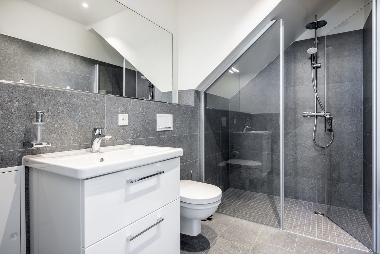 Krusespeicher Krusespeicher 6-73 Wismar - Badezimmer mit Dusche