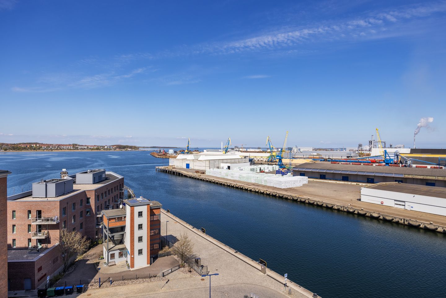 Krusespeicher Krusespeicher 6-73 Wismar - Balkon mit Ausblick