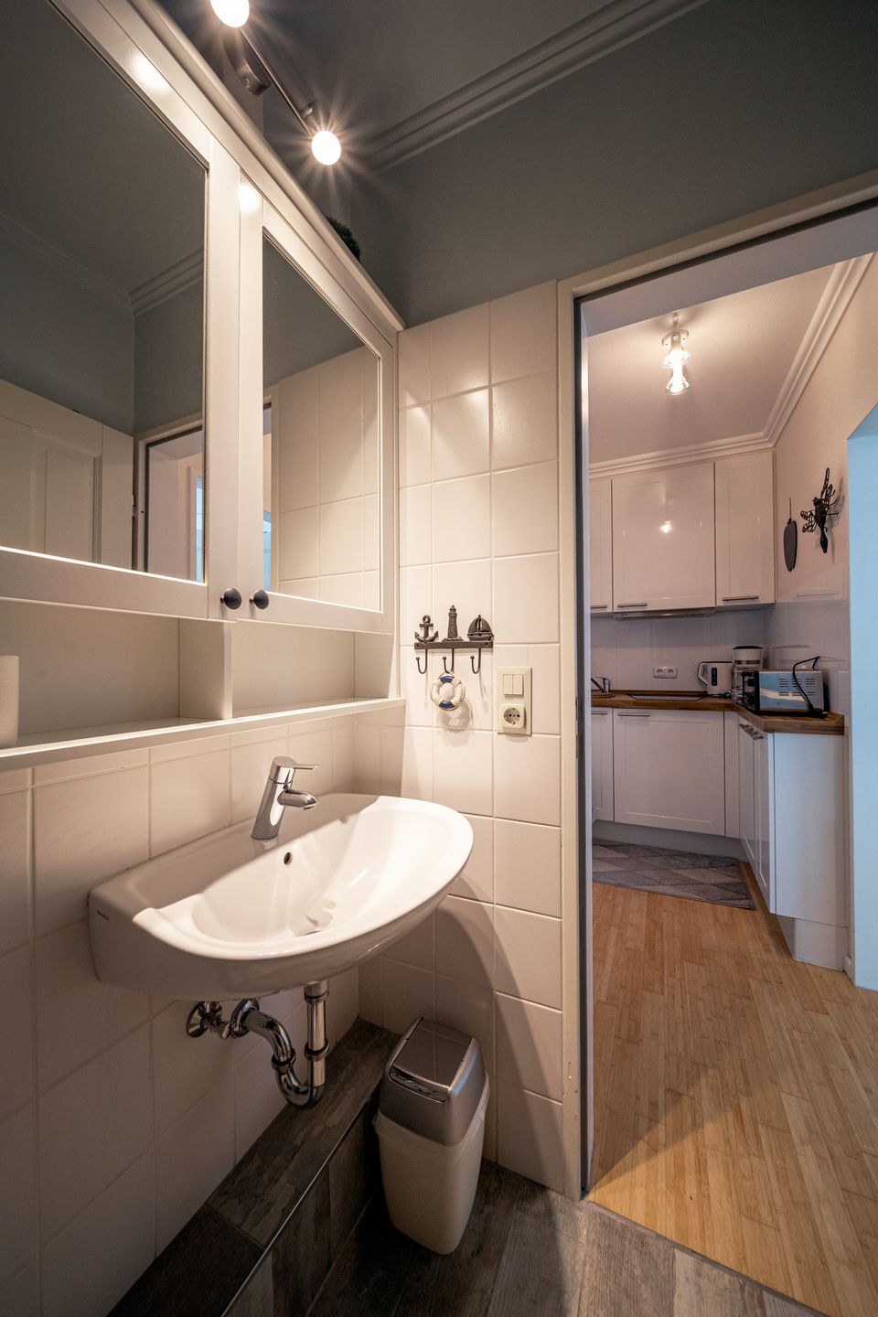 STR/107 - Strandallee 124 - Seeblick Scharbeutz - Badezimmer