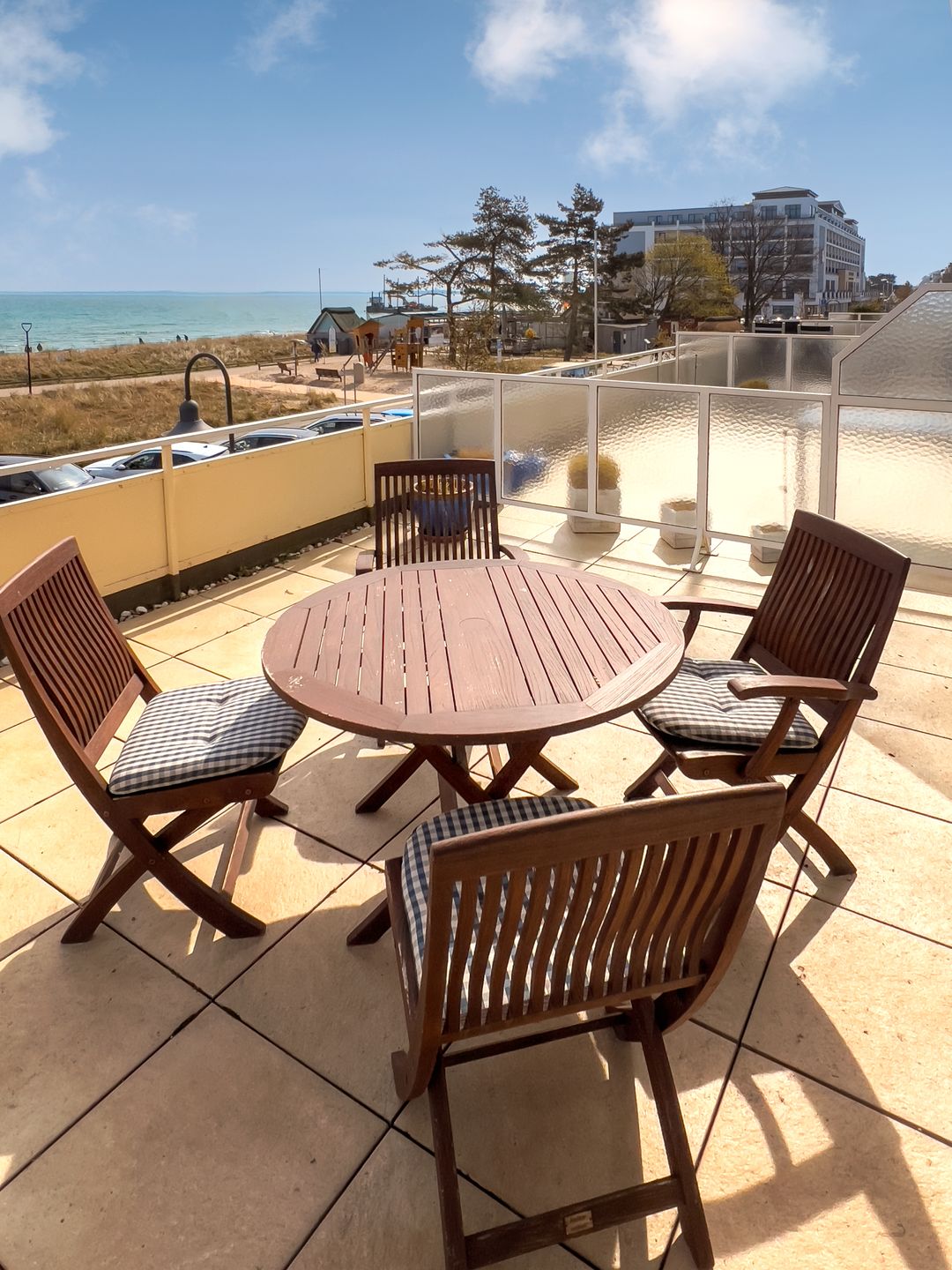 STR/107 - Strandallee 124 - Seeblick Scharbeutz - Balkon