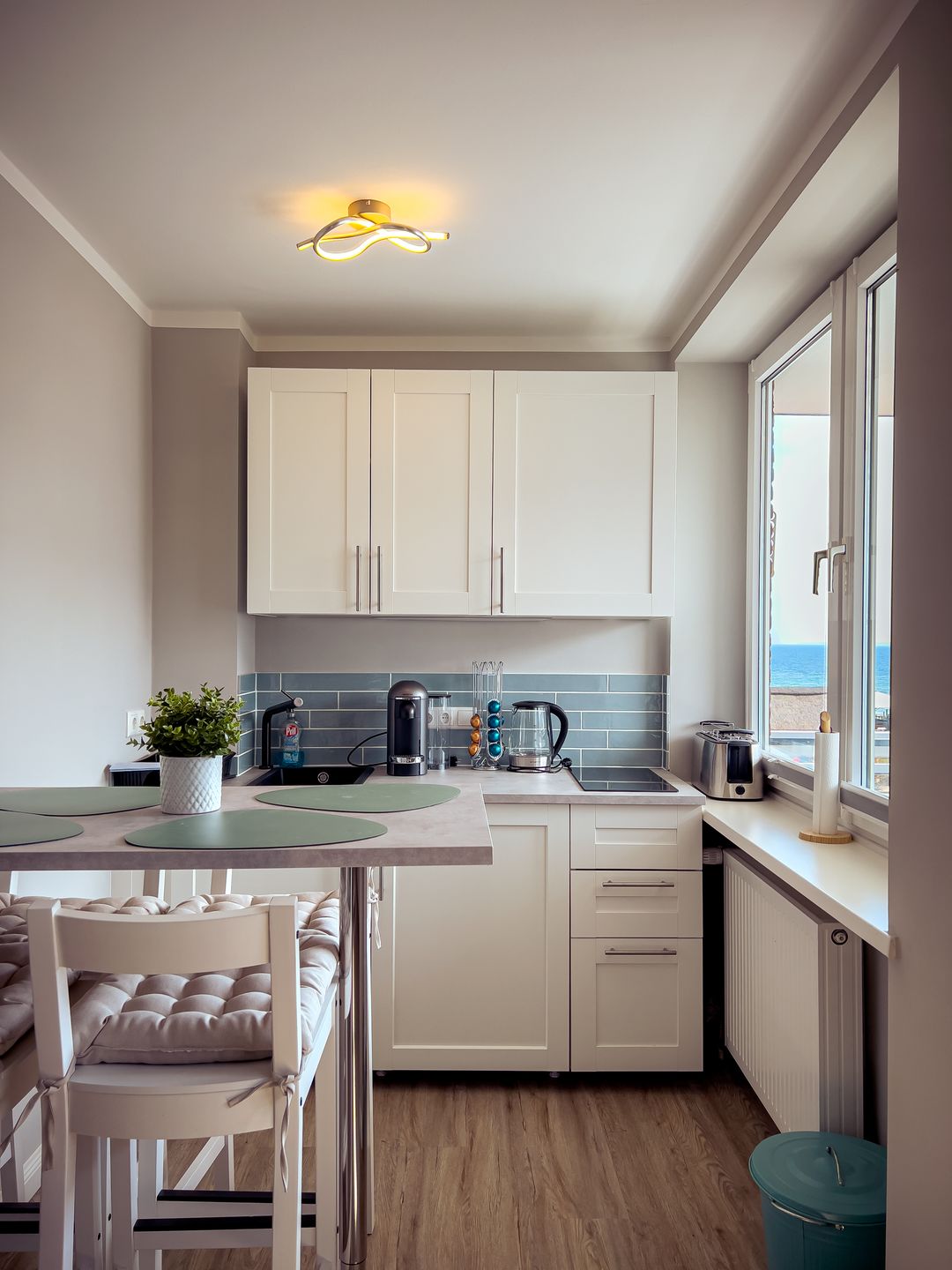 "Traumblick am Meer" - HAN/002 Scharbeutz - Küche / Küchenzeile