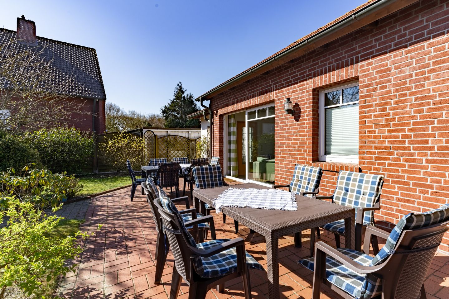  Friesenkate Steuerbord Norderney - die insellotsen Norderney / Friesenkate Steuerbord - Terrasse