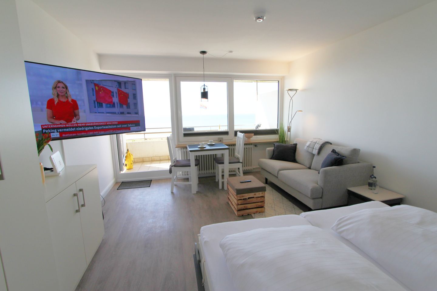 Dünenhof zum Kronprinzen, App. 89 Wenningstedt - Wohnzimmer