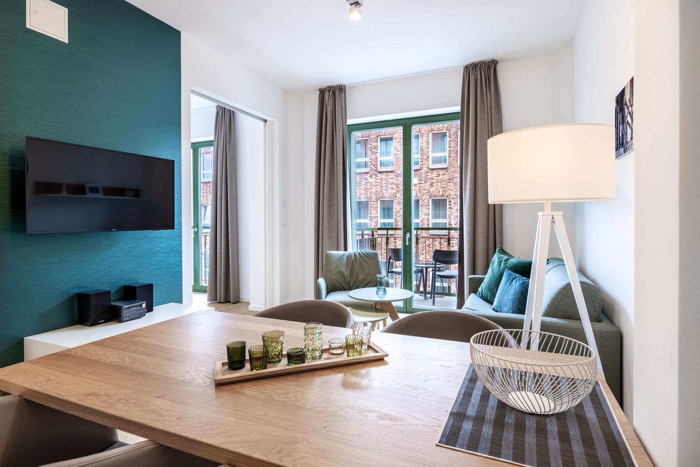 Krusespeicher Krusespeicher 3-46 Wismar - Wohn-/Essbereich mit Esstisch