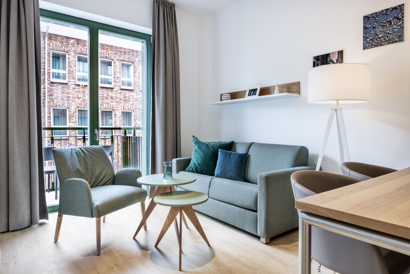 Krusespeicher Krusespeicher 3-46 Wismar - Wohn-/Essbereich mit Sitzgelegenheit