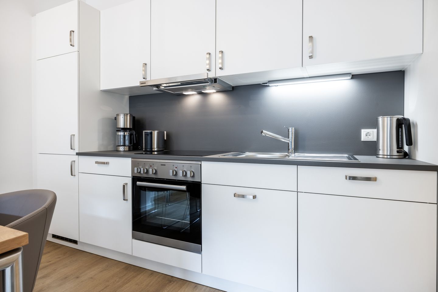 Krusespeicher Krusespeicher 3-46 Wismar - Küche mit Küchenzeile