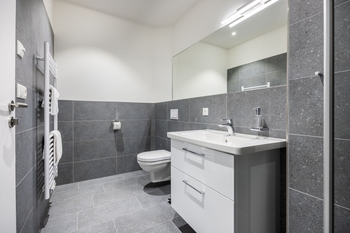 Krusespeicher Krusespeicher 5-64 Wismar - Badezimmer mit Dusche