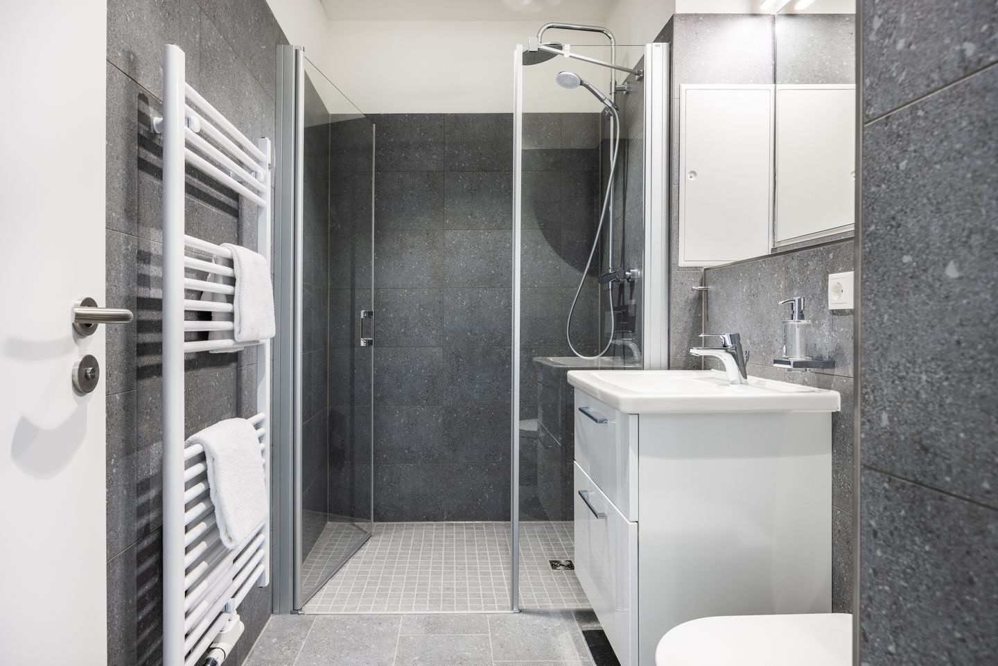 Krusespeicher Krusespeicher 6-70 Wismar - Badezimmer mit Dusche