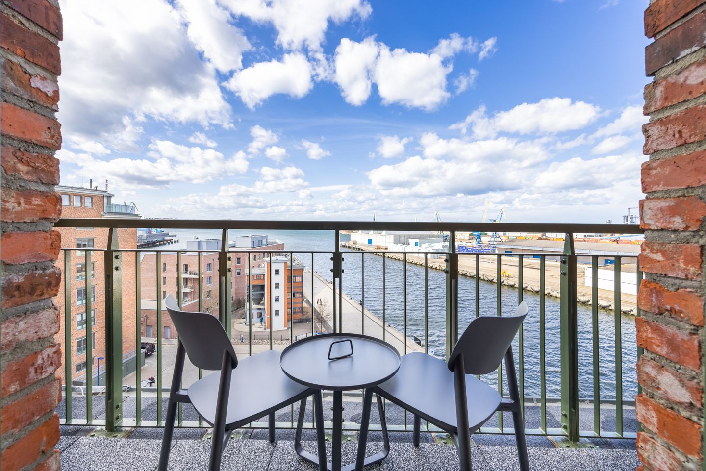 Krusespeicher Krusespeicher 6-75 Wismar - Dachterrasse mit Gartenmöbeln