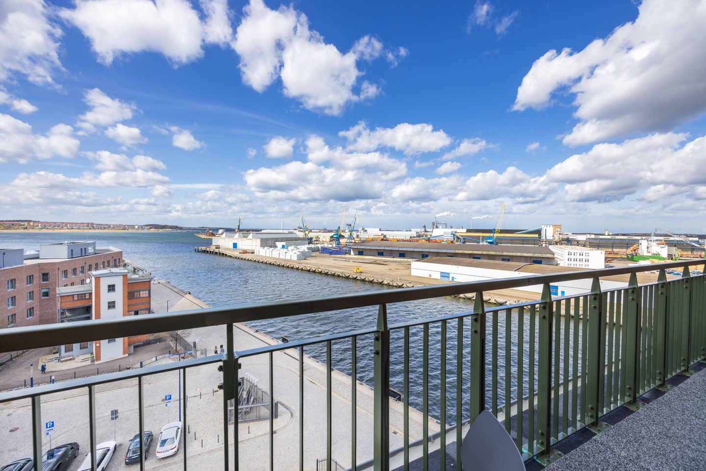 Krusespeicher Krusespeicher 6-75 Wismar - Dachterrasse mit Ausblick