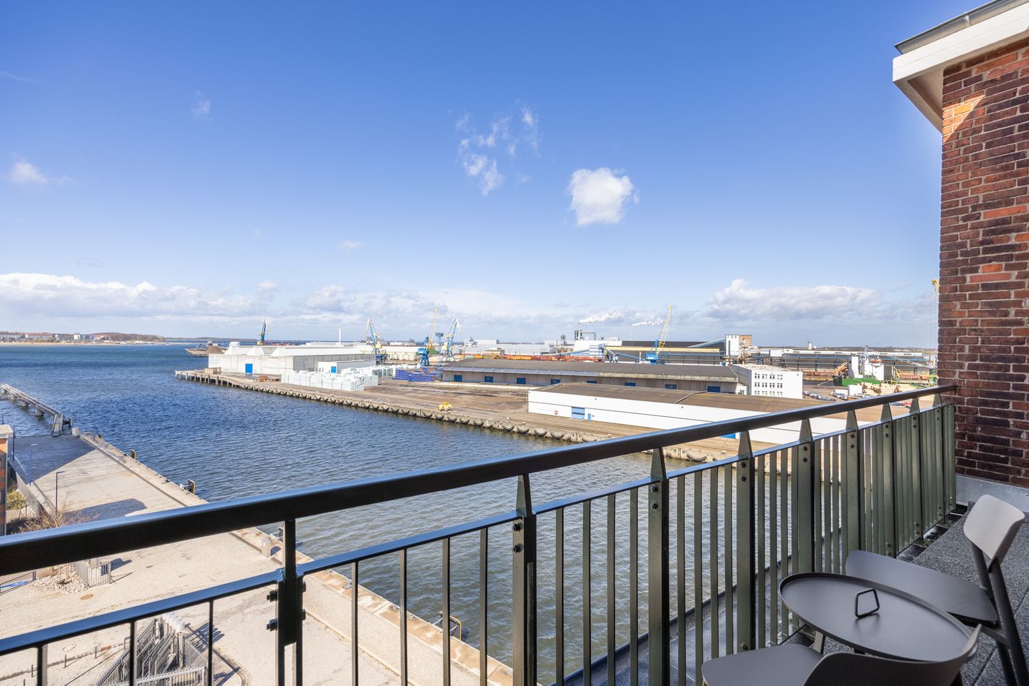 Krusespeicher Krusespeicher 6-76 Wismar - Dachterrasse mit Ausblick