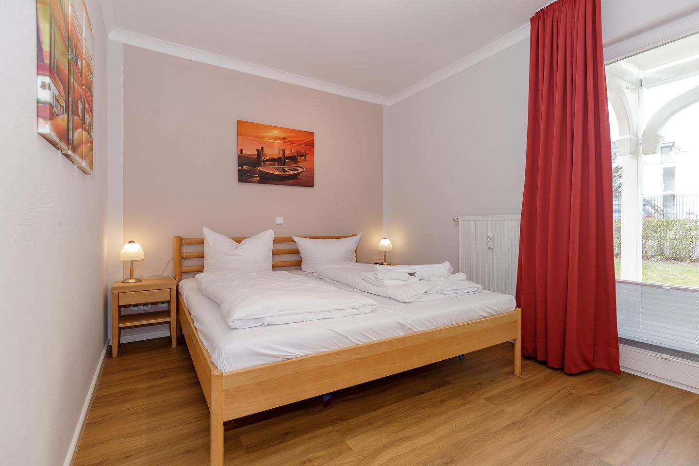 Apartment-Residenz Ostseestrand Apartment-Residenz Ostseestrand 05 Kühlungsborn - Schlafzimmer mit Doppelbett