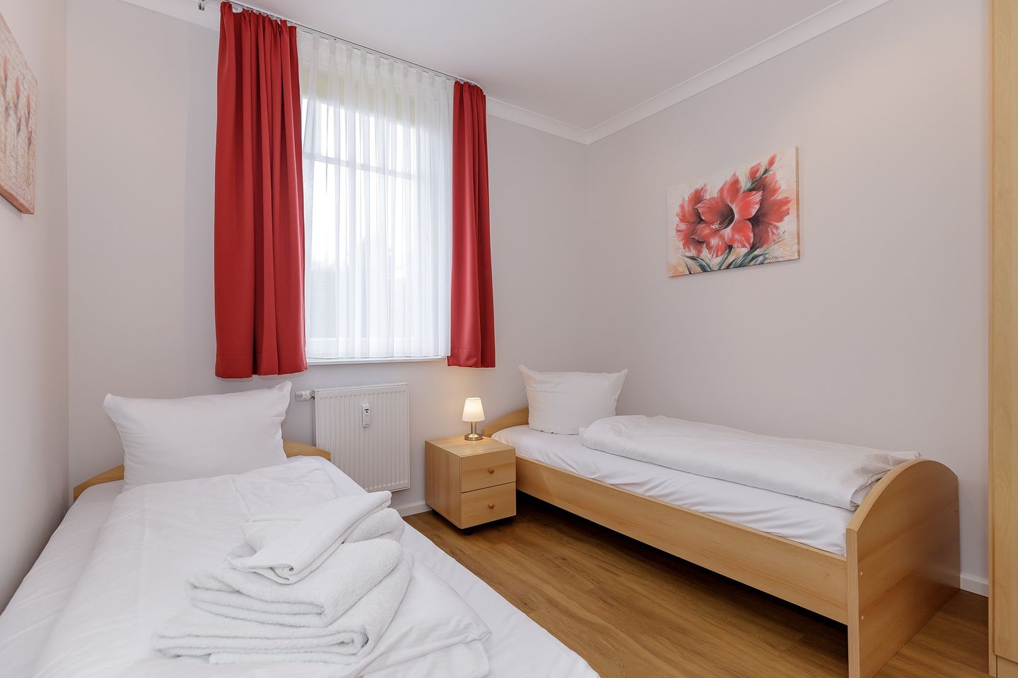 Apartment-Residenz Ostseestrand Apartment-Residenz Ostseestrand 05 Kühlungsborn - Schlafzimmer mit zwei Einzelbetten