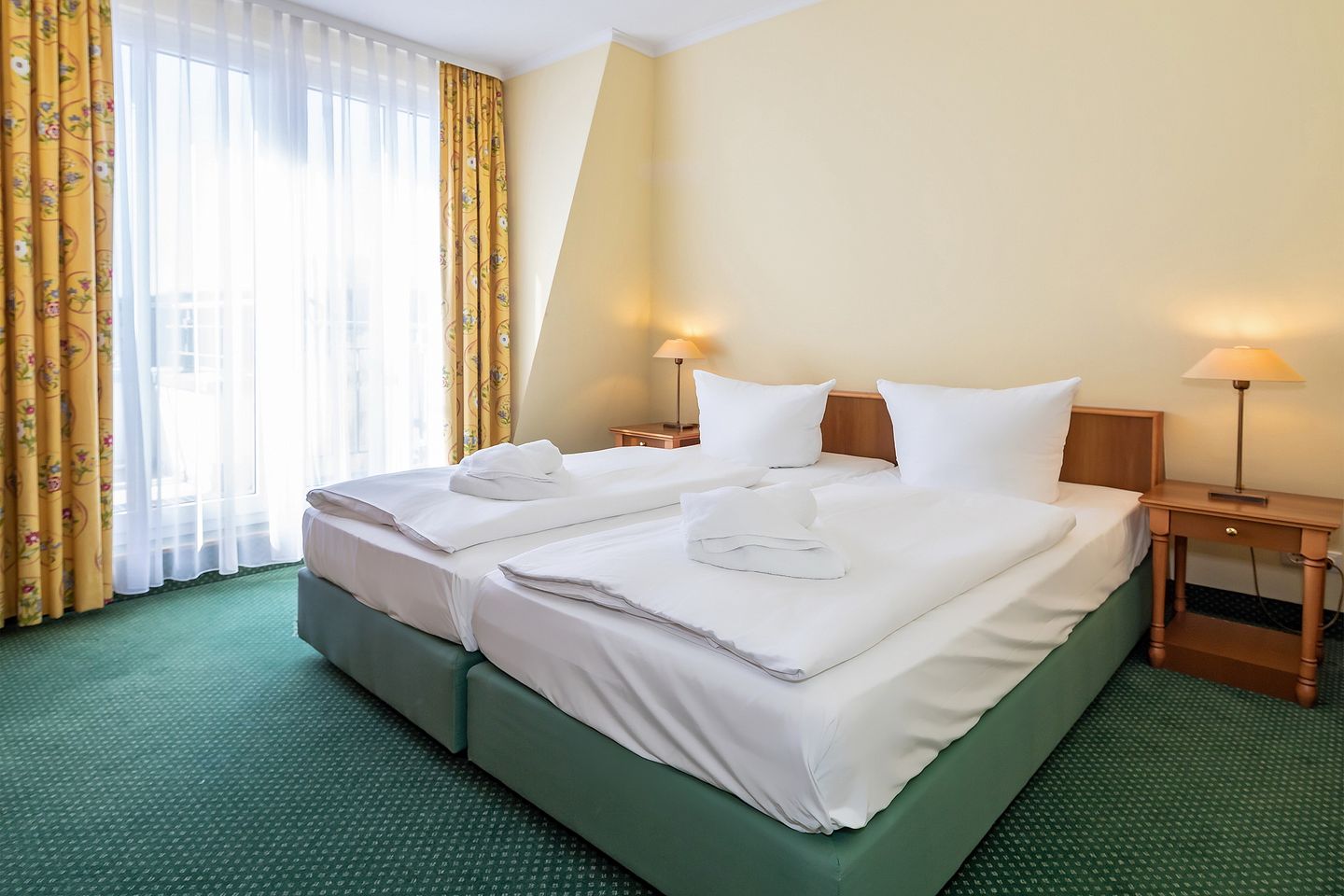 Seehof Seehof 132 Usedom - Schlafzimmer mit Doppelbett