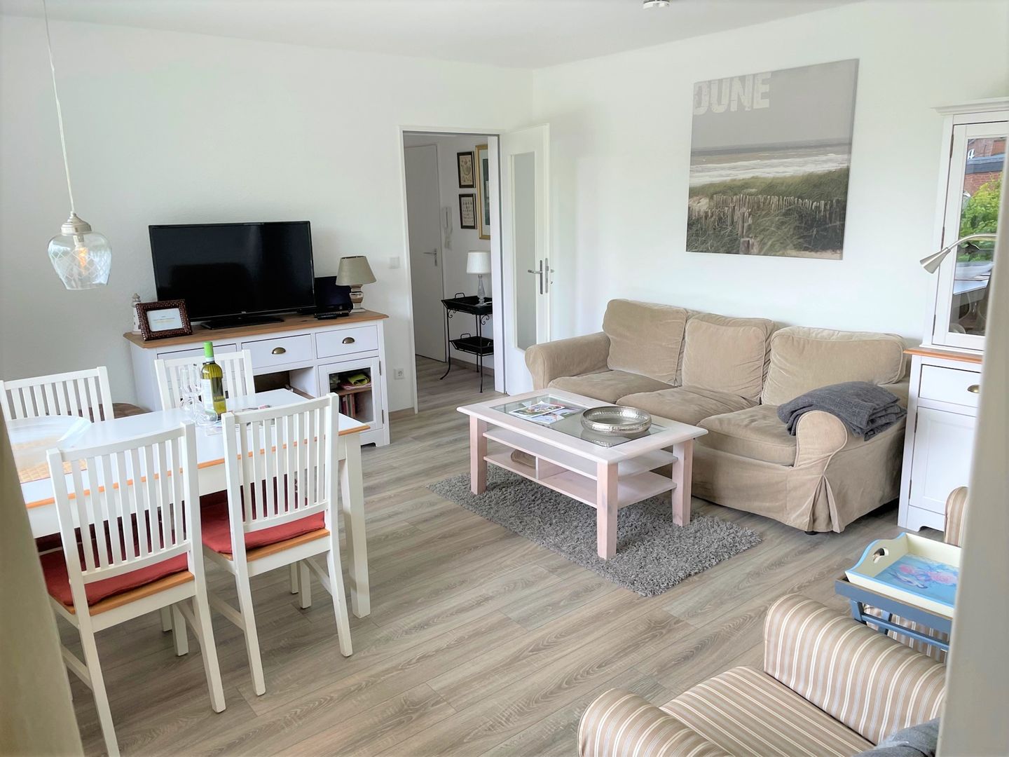  Helle Strandwohnung mit Meerblick Wyk - 